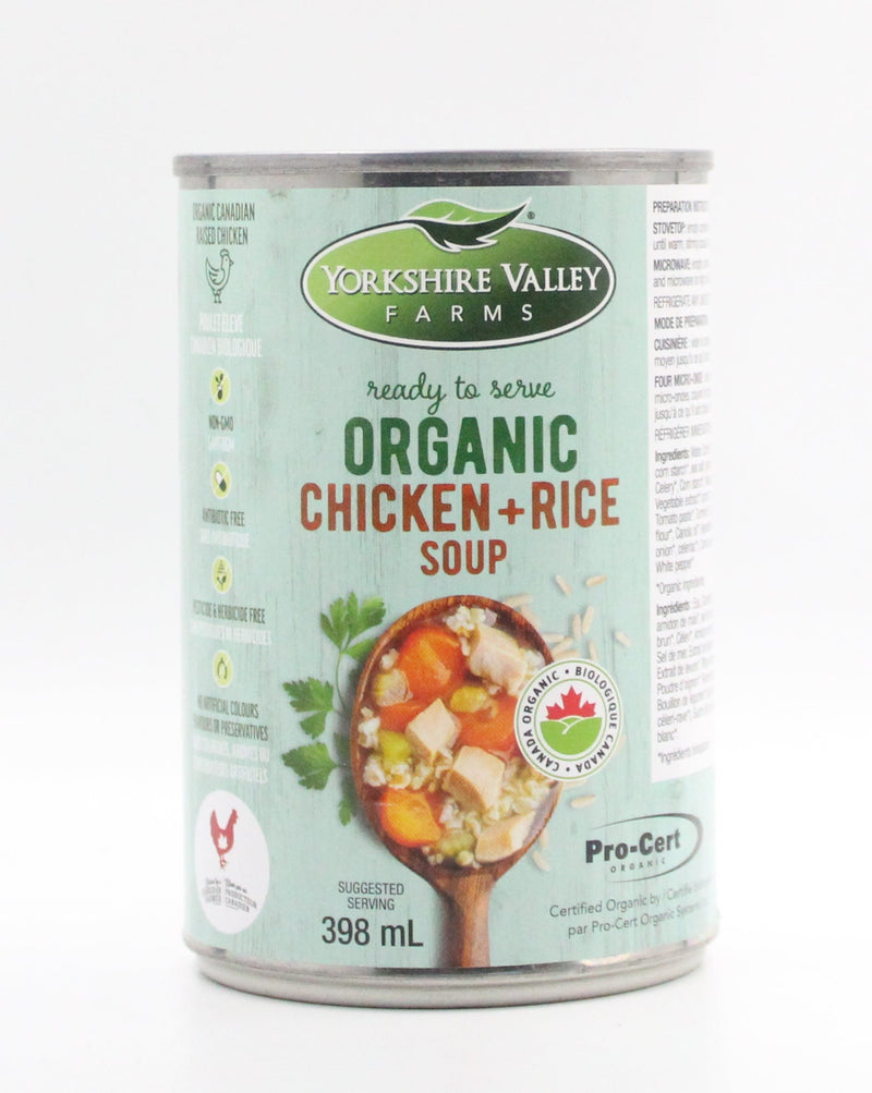Organic Ready to Serve Chicken + Rice Soup