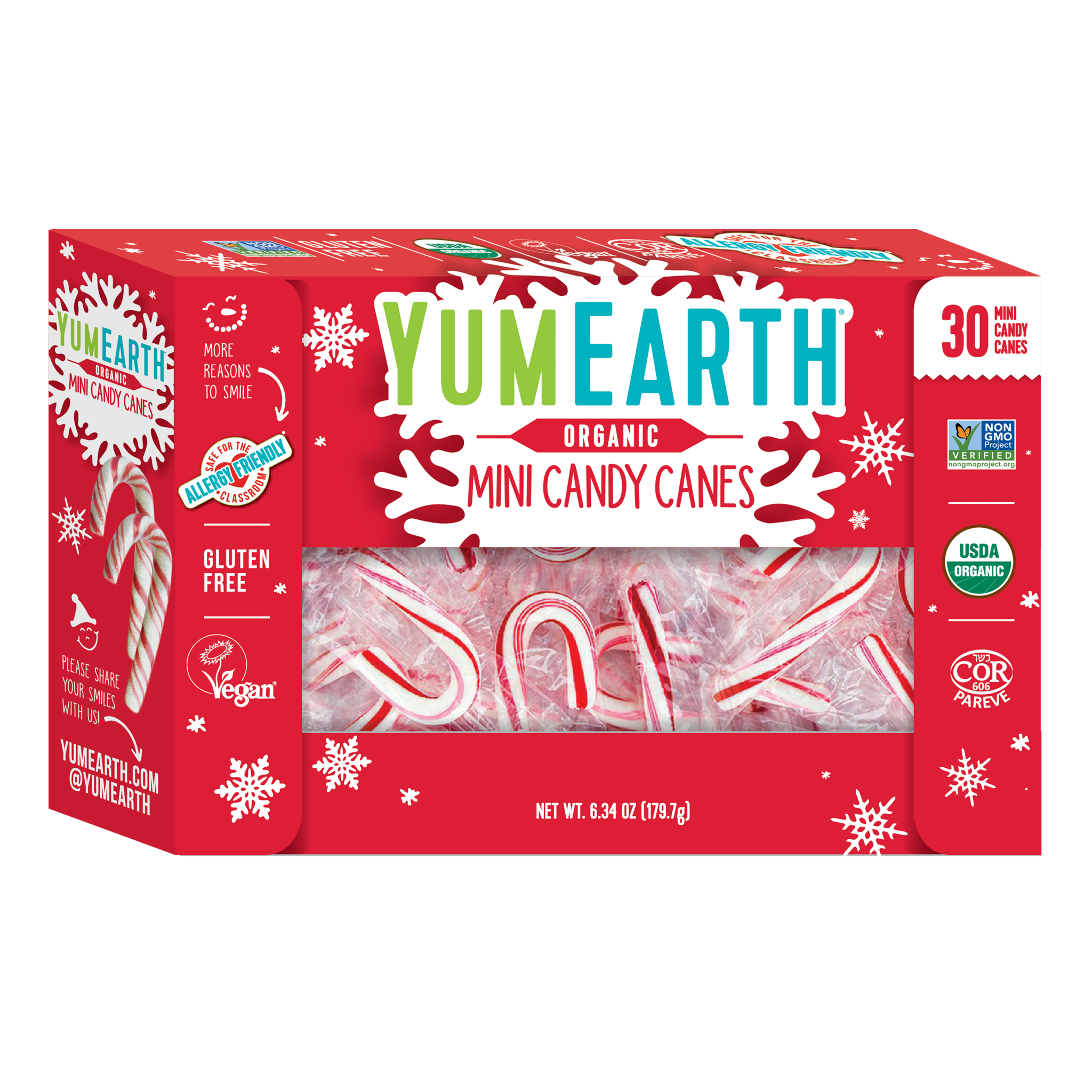 Yum Earth Organic Mini Candy Canes