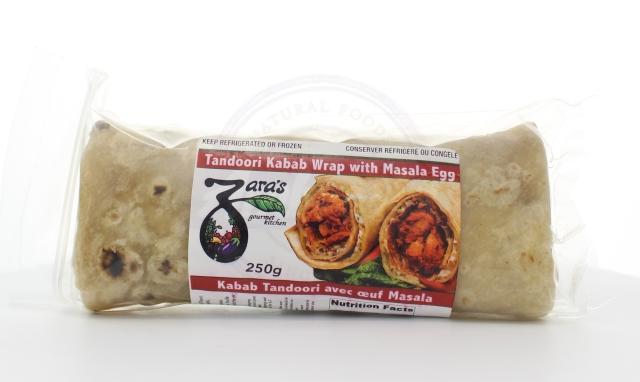 Tandoori Kabab Wrap Masala Egg