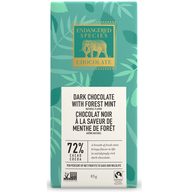 Dark Chocolate With Forest Mint Bar