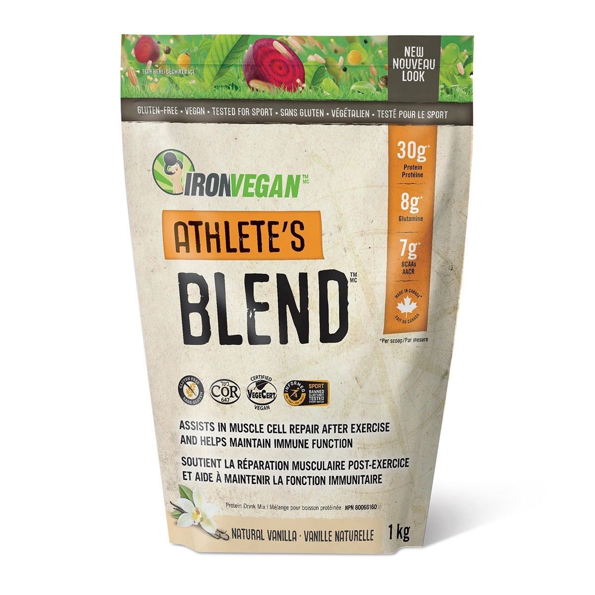 Athlete's Blend - Natural Vanilla