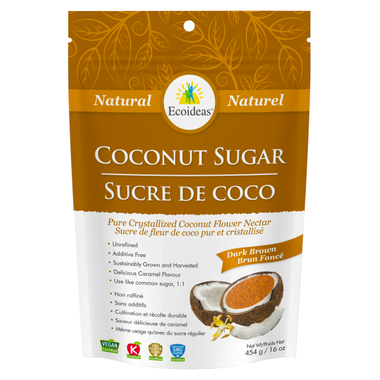 Organic Dark Brown Coconut Sugar