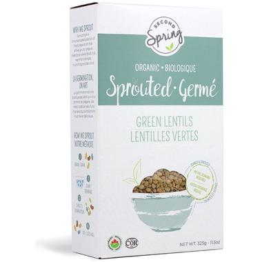 Organic Sprouted Green Lentils