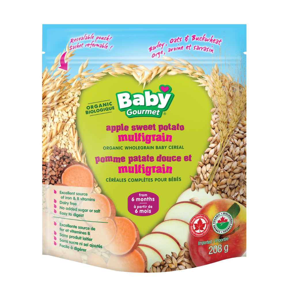 Baby Gourmet Apple Sweet Potato Multi Baby Cereal