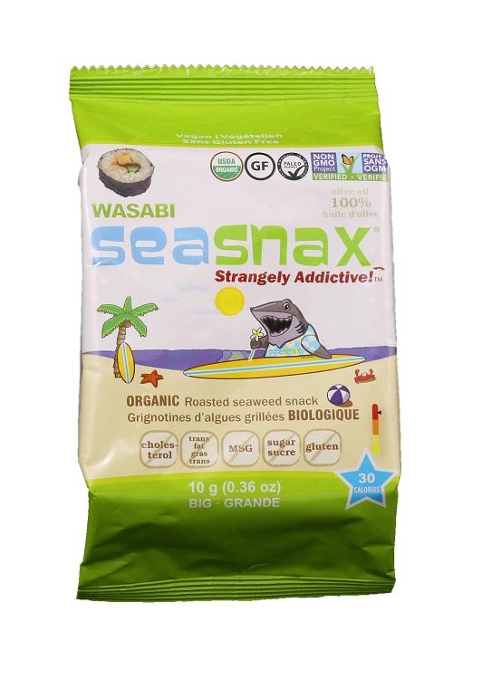 Organic Wasabi Seaweed Snack