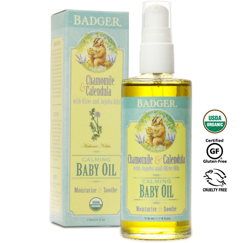 Chamomile & Calendula Baby Oil