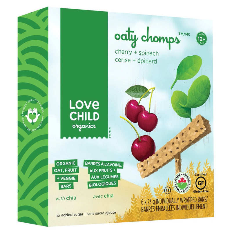 Cherry & Spinach Oaty Chomps