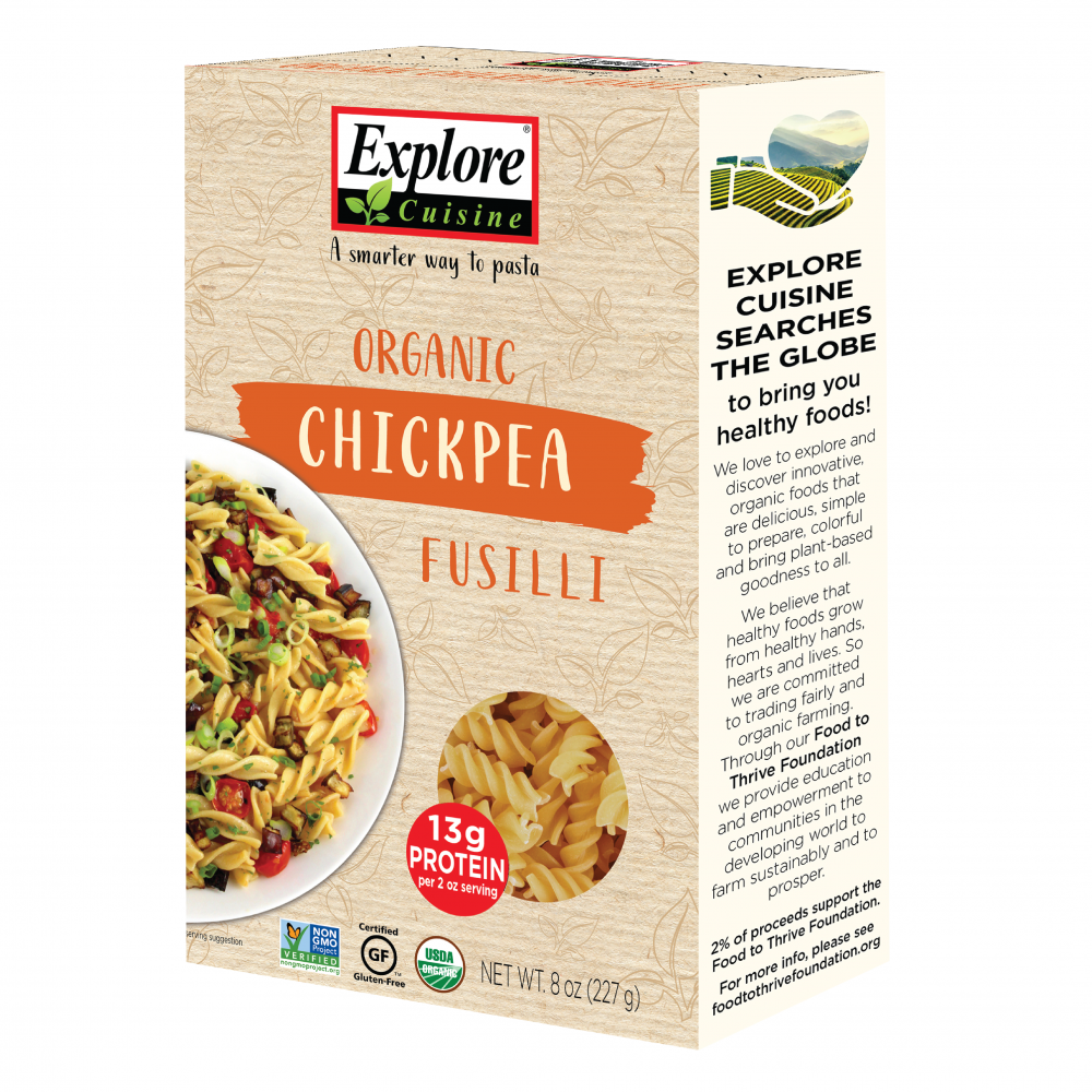 Organic Chickpea Fusilli