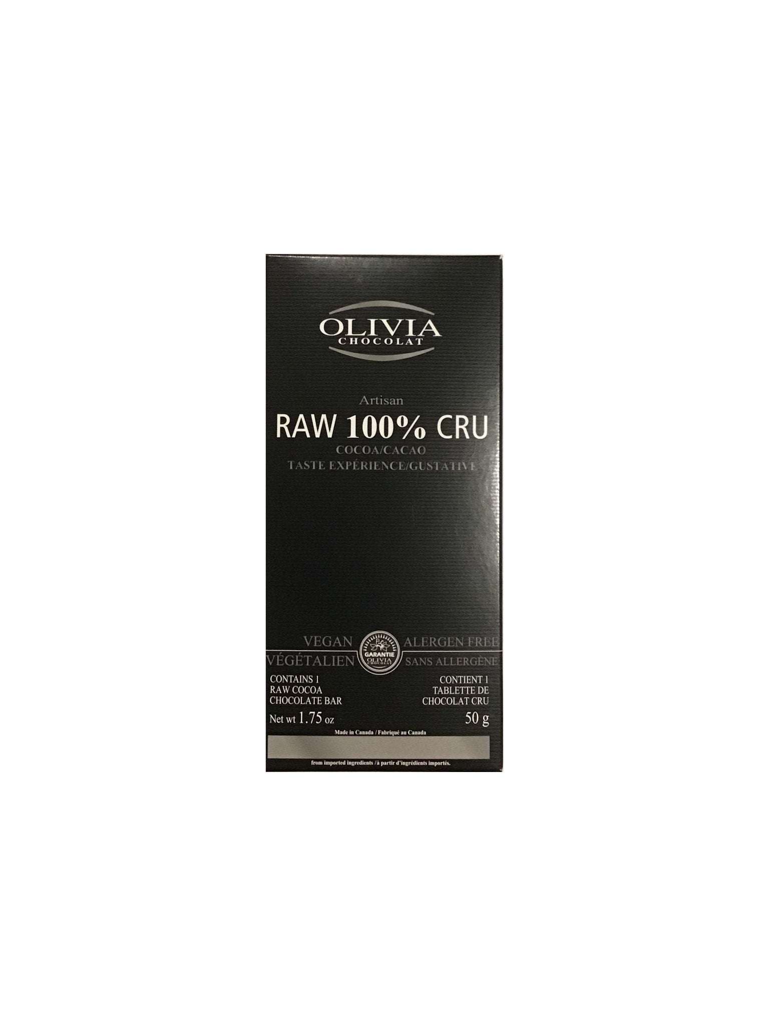 100% Raw Chocolate