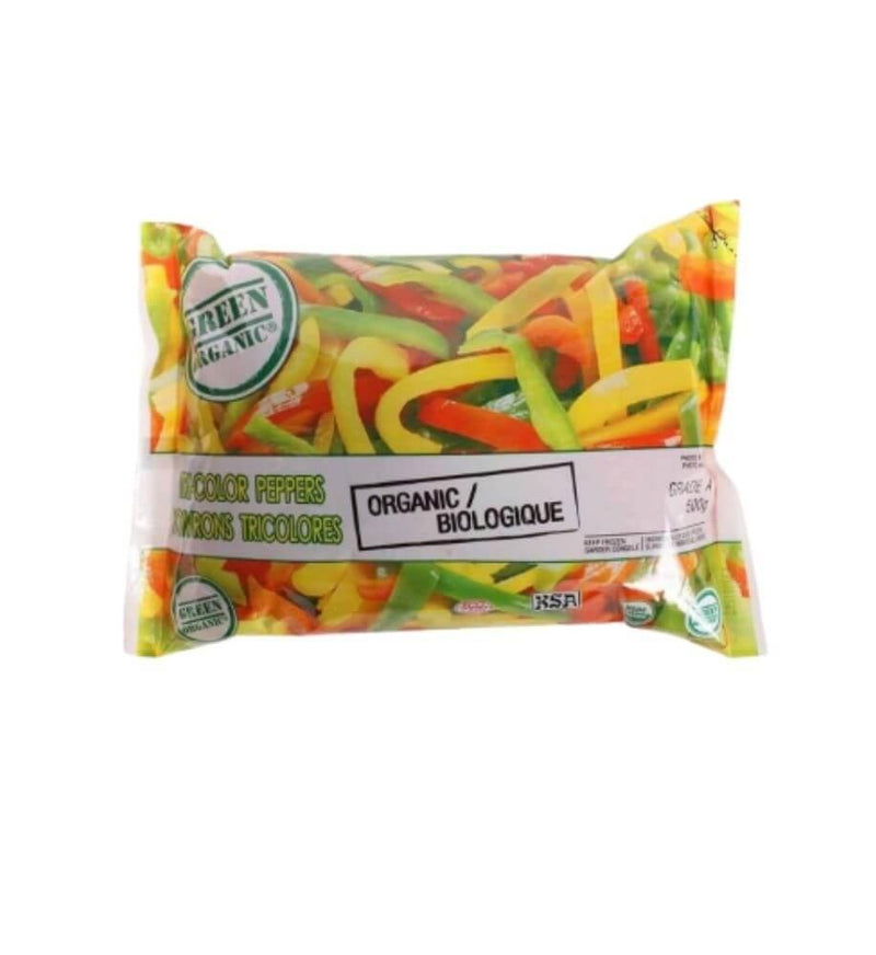 Organic Frozen Tri Colour Peppers