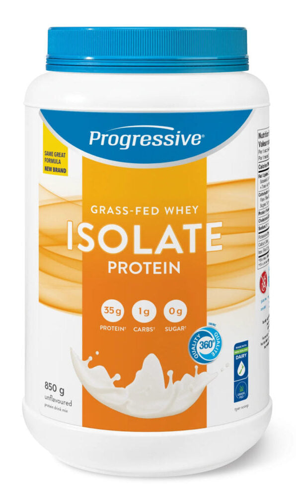 Unflavoured Grass Fed Whey Isolate Protein