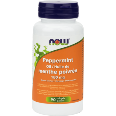 Peppermint Oil 180mg With Fennel & Ginger