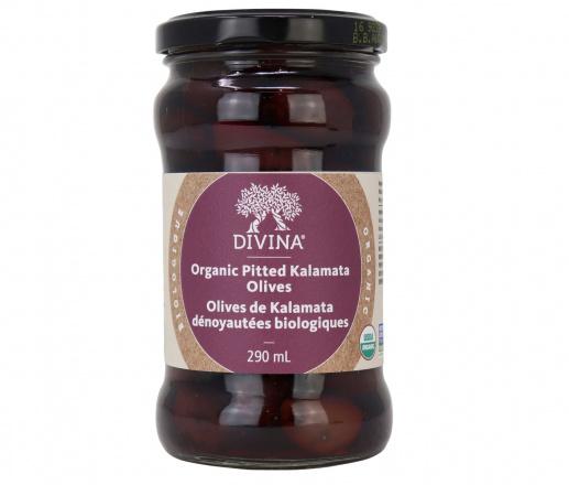 Divina Organic Pitted Kalamata Olives