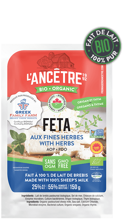 Organic Greek Feta With Herbs