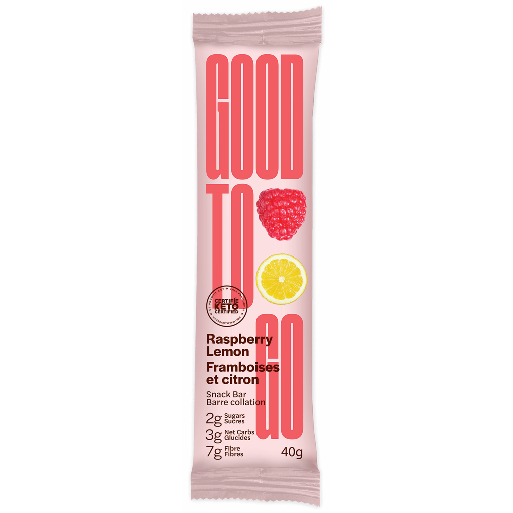 Good To Go Raspberry Lemon Bar