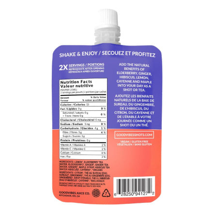 Goodvibes Juice Co. Get Well+ Beverage