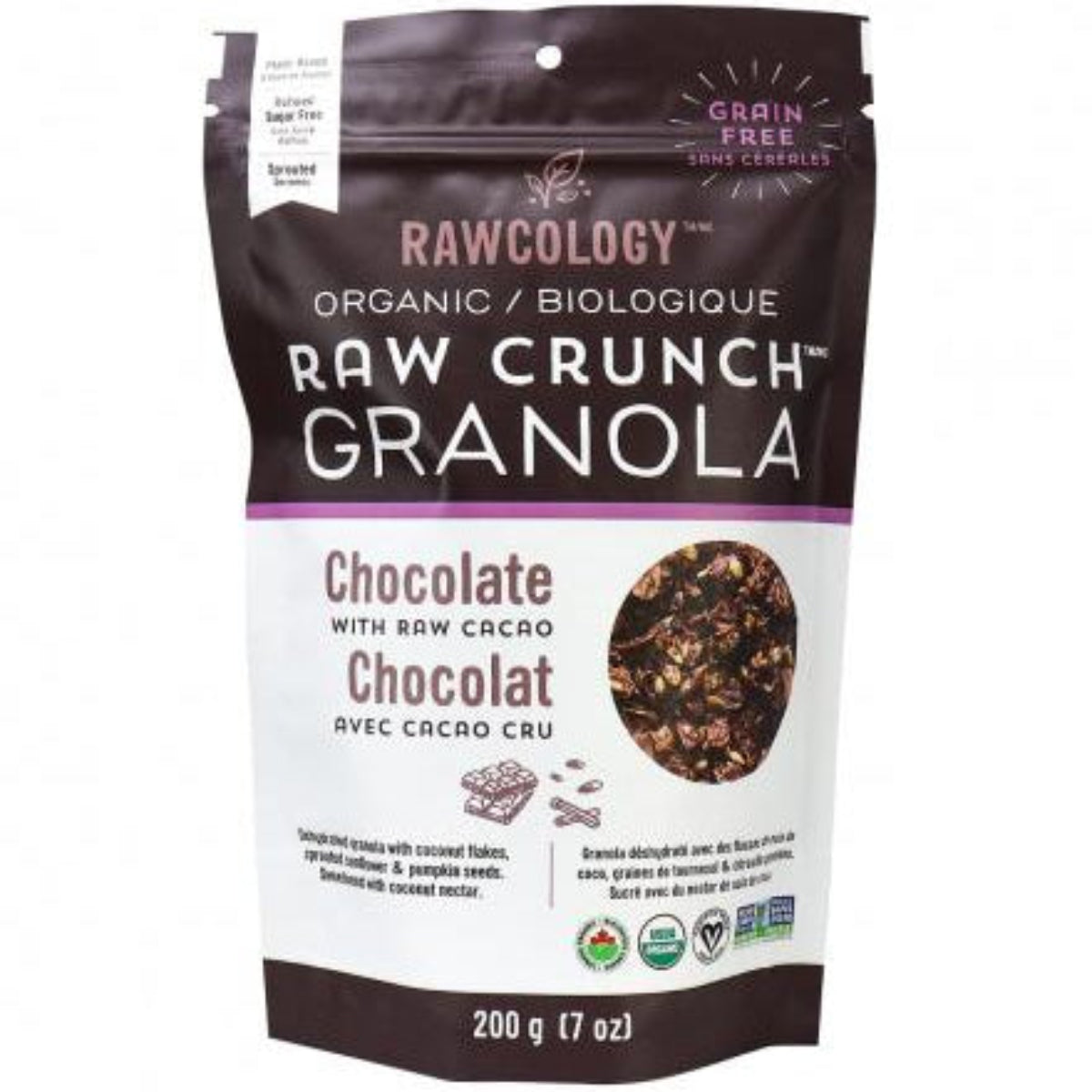 Chocolate Raw Crunch Granola