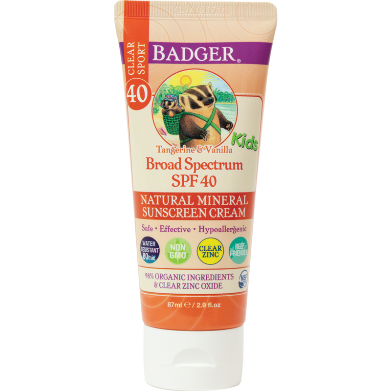 Tangerine & Vanilla SPF 40 Kids Sunscreen