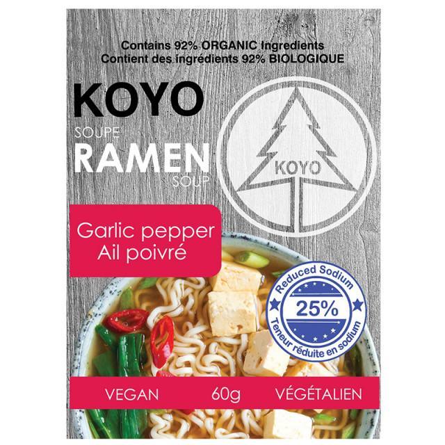 Low Sodium Garlic Pepper Ramen