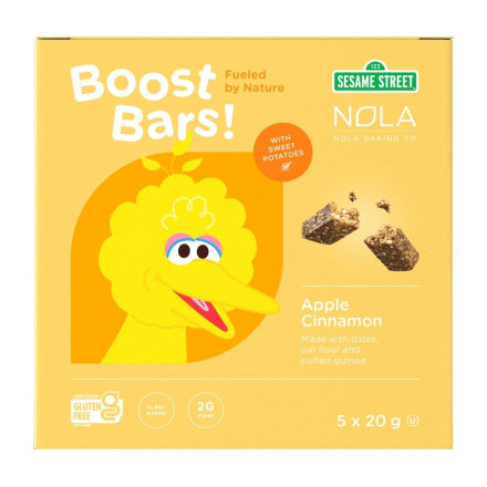 Apple Cinnamon Boost Bars