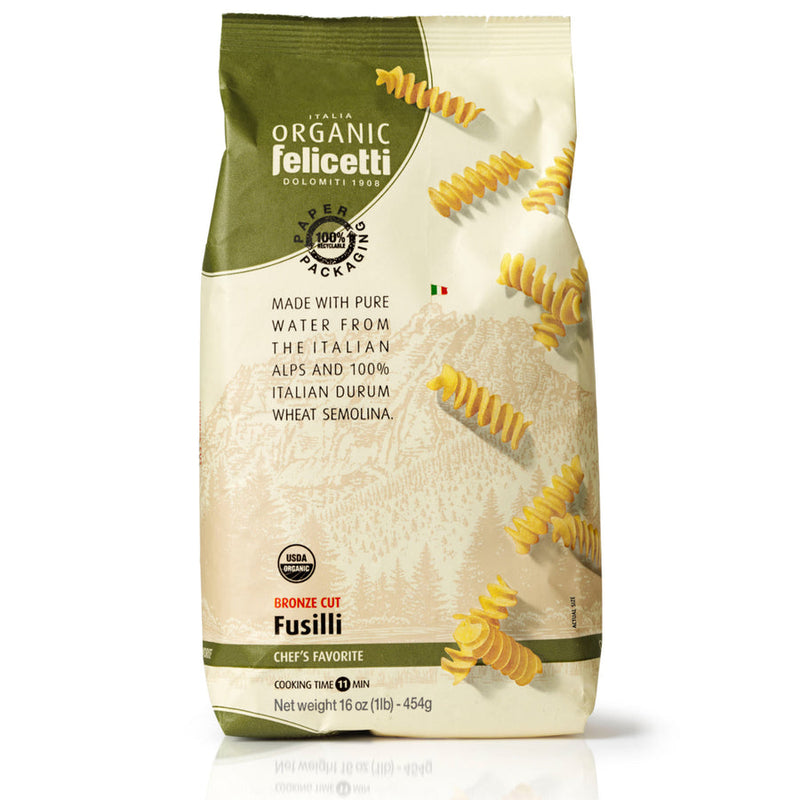 Organic White Fusilli