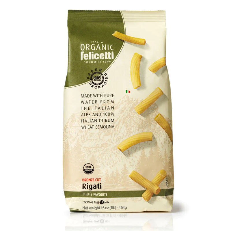 Organic White Rigati