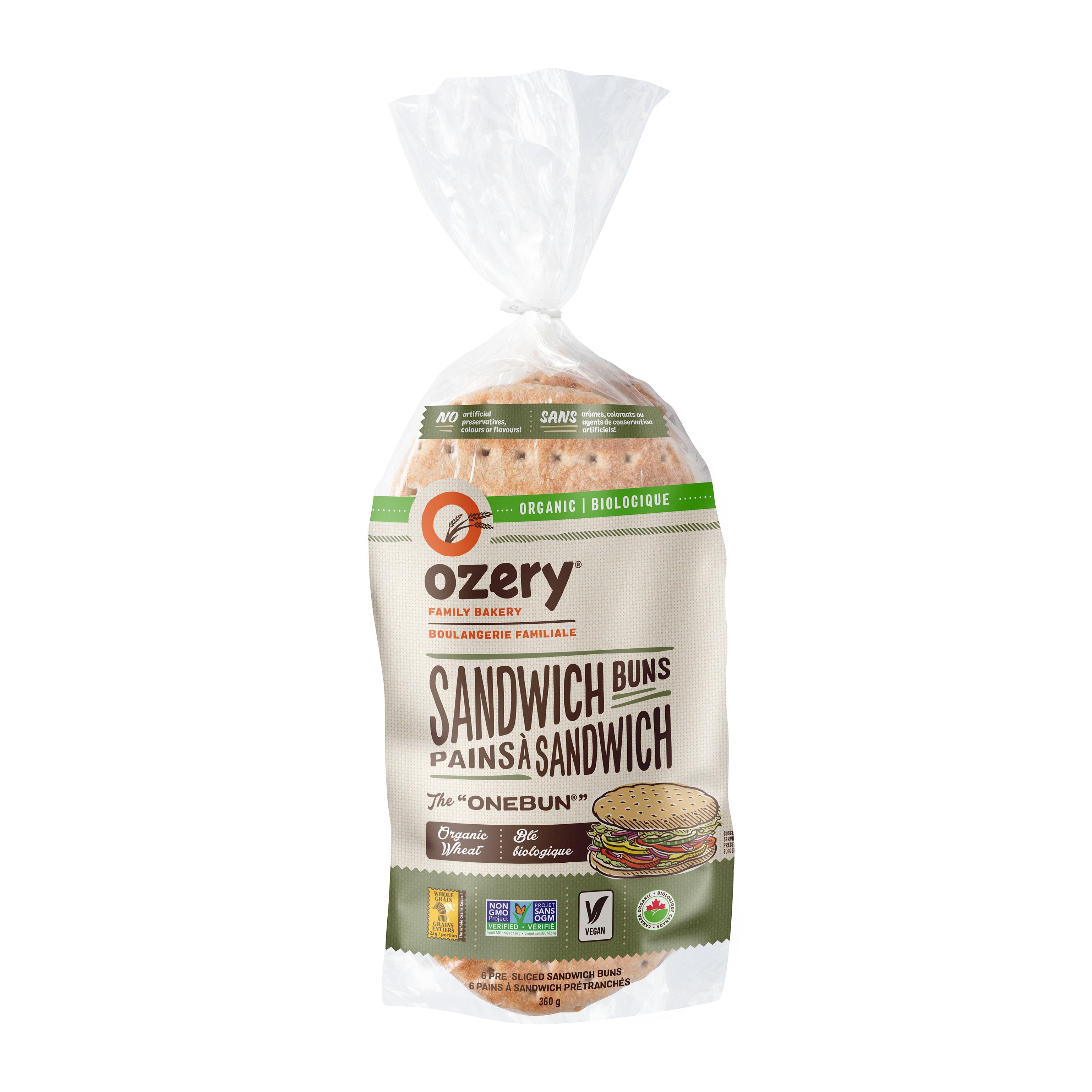 Organic Wheat Onebun