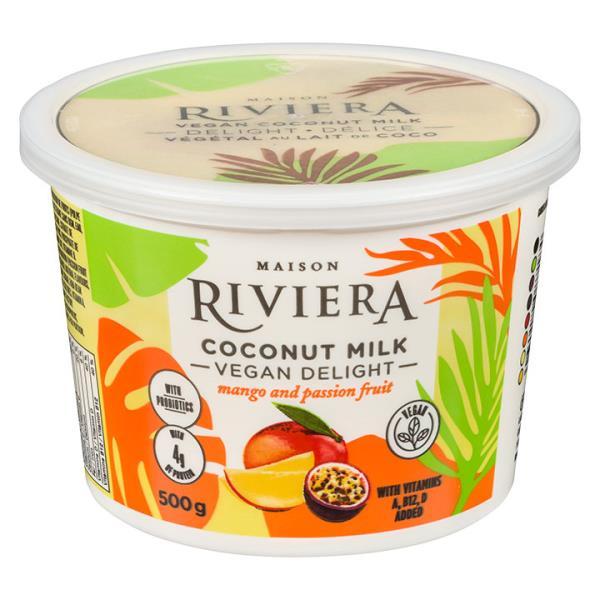 Mango Passionfruit Coconut Yogurt