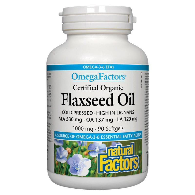 Organic Flaxseed Oil 1000mg