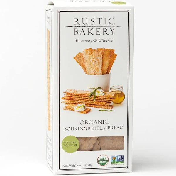 Organic Rosemary & Olive Oil Crackers