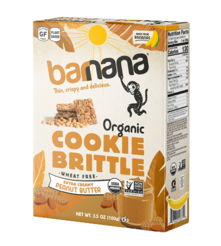 Organic Peanut Butter Banana Snack