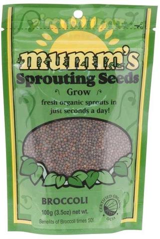 Organic Broccoli Sprouting Seeds