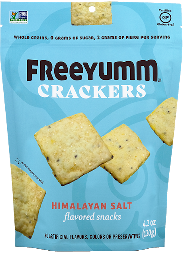 Gluten Free Himalayan Salt Crackers