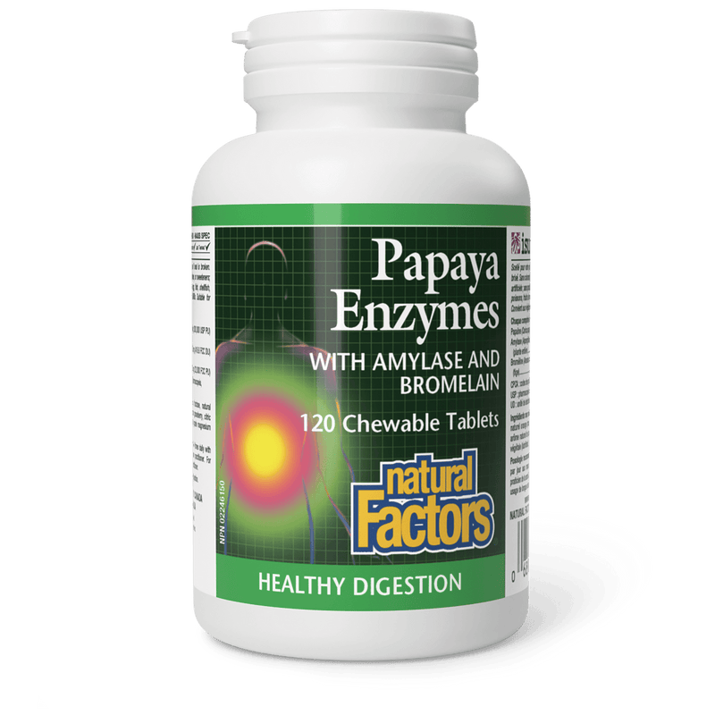 Papaya Enzymes with Amylase and Bromelain
